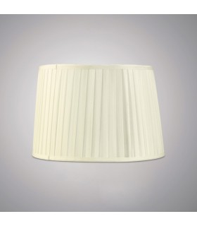 Round Shade Ivory 300, 350mm x 250mm - 2