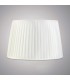 Round Shade White 350, 400mm 263mm - 2