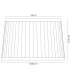 Round Shade White 350, 400mm 263mm - 3