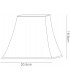 Square Small Shade Black 130, 205mm x 185mm - 3