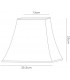 Square Small-Medium Shade Black 130, 255mm 230mm - 3