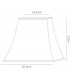 Square Medium Shade White 165, 305mm x 270mm - 3