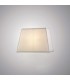 Rectangular Plain Fabric Shade, 270, 360x 240mm, White - 2