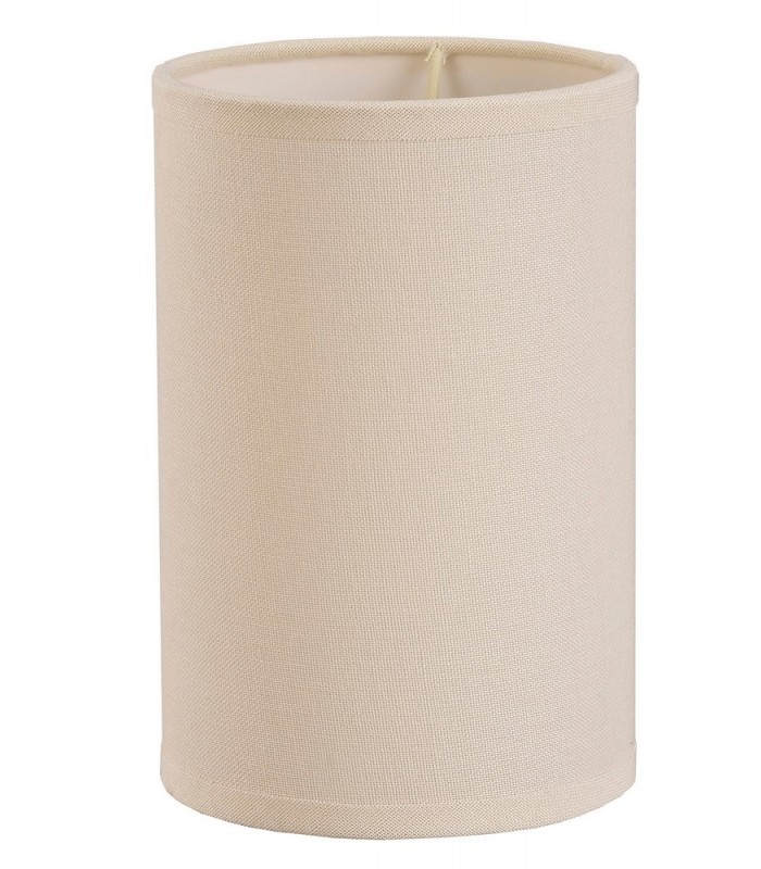 Round Fabric Shade Ivory Cream 130mm - 4