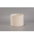 Round Fabric Shade Ivory Cream 200 x 160mm - 2
