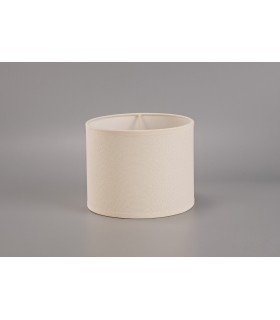 Round Fabric Shade Ivory Cream 200 x 160mm - 2