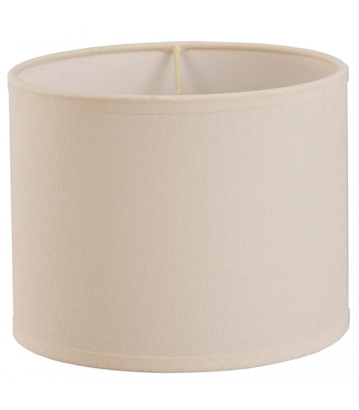 Round Fabric Shade Ivory Cream 200 x 160mm - 4