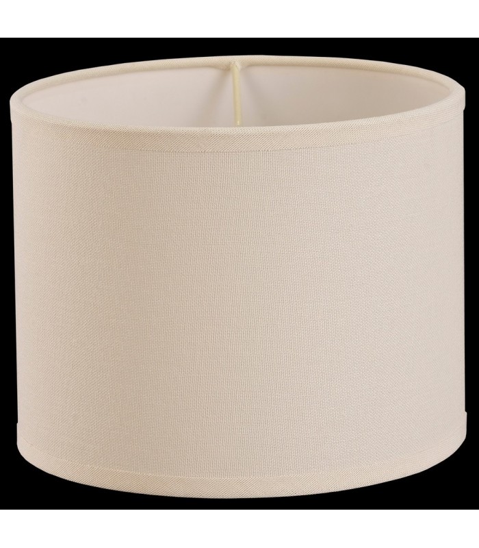 Round Fabric Shade Ivory Cream 200 x 160mm - 5