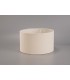 Round Fabric Shade Ivory Cream 300mm x 170mm - 2