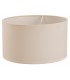 Round Fabric Shade Ivory Cream 300mm x 170mm - 4