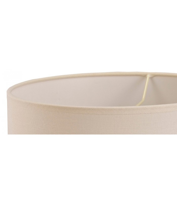 Round Fabric Shade Ivory Cream 300mm x 170mm - 5