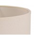 Round Fabric Shade Ivory Cream 300mm x 170mm - 6