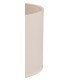 Round Fabric Shade Ivory Cream 300mm x 170mm - 8