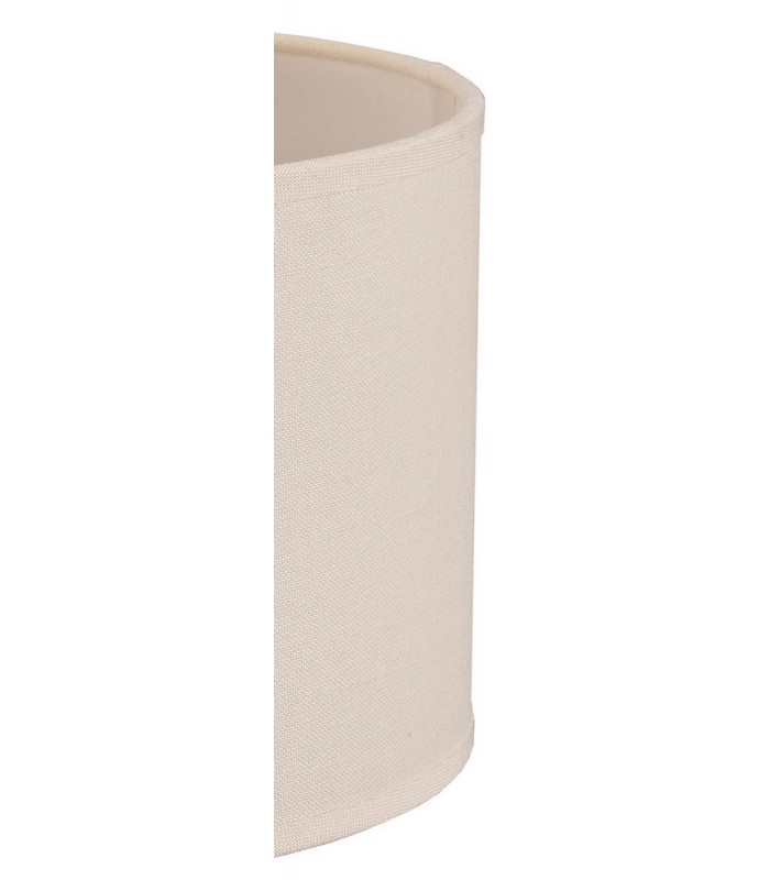 Round Fabric Shade Ivory Cream 300mm x 170mm - 8