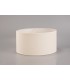 Round Fabric Shade Ivory Cream 400 x 200mm - 2