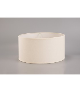 Round Fabric Shade Ivory Cream 400 x 200mm - 2