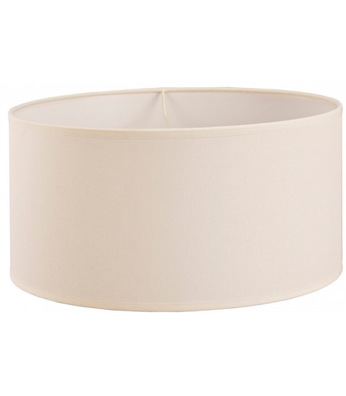 Round Fabric Shade Ivory Cream 400 x 200mm - 4