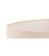 Round Fabric Shade Ivory Cream 400 x 200mm - 6