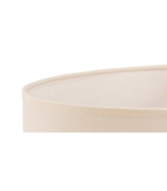 Round Fabric Shade Ivory Cream 400 x 200mm - 6