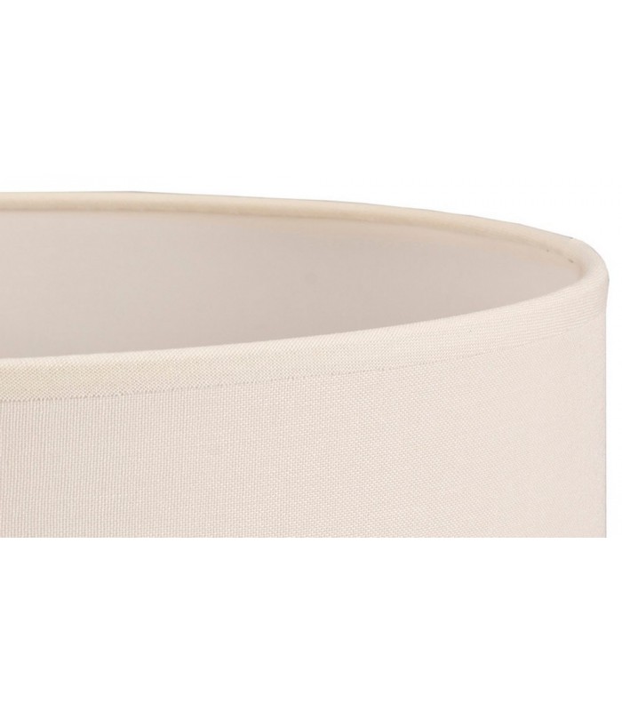 Round Fabric Shade Ivory Cream 400 x 200mm - 7