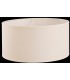 Round Fabric Shade Ivory Cream 400 x 200mm - 8