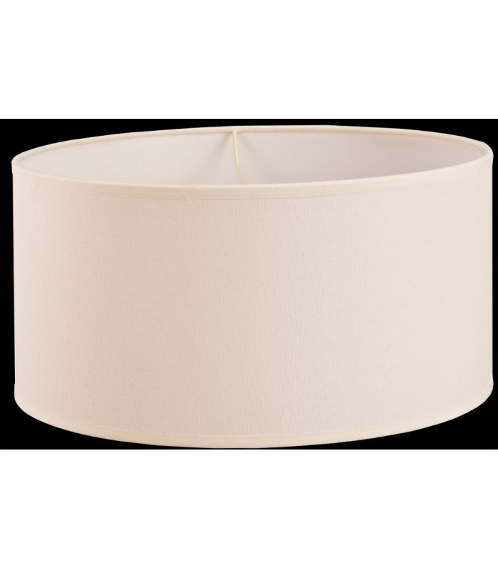 Round Fabric Shade Ivory Cream 400 x 200mm - 8