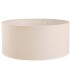Round Fabric Shade Ivory Cream 500 x 225mm - 4