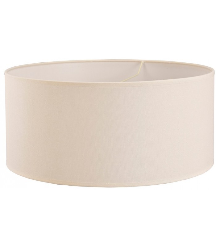 Round Fabric Shade Ivory Cream 500 x 225mm - 4