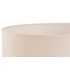 Round Fabric Shade Ivory Cream 500 x 225mm - 5