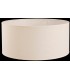 Round Fabric Shade Ivory Cream 500 x 225mm - 8