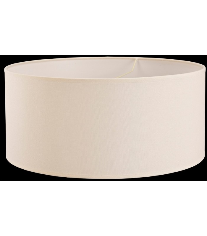 Round Fabric Shade Ivory Cream 500 x 225mm - 8