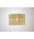 Round Organza Shade Cream 360mm x 230mm, Suitable For Table Lamp - 4