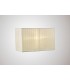 Rectangle Organza Shade, 380x190x230mm, Cream, For Table Lamp - 2