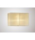 Rectangle Organza Shade, 400x210x260mm Cream, For Floor Lamp - 2