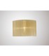 Round Organza Shade Soft Bronze 360mm x 230mm, Suitable For Table Lamp - 2