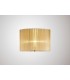 Round Organza Shade Soft Bronze 380mm x 260mm, Suitable For Floor Lamp - 2