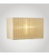Rectangle Organza Shade, 400x210x260mm, Soft Bronze, For Floor Lamp - 2