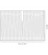 Rectangle Organza Shade, 400x210x260mm, Soft Bronze, For Floor Lamp - 3