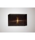 Rectangle Organza Shade, 400x210x260mm, Black, For Floor Lamp - 2