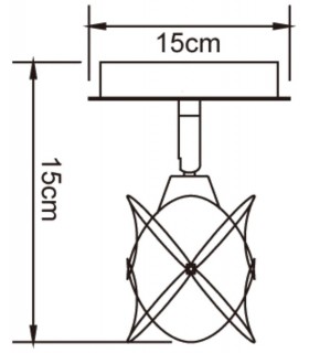 Spotlight 1 Switched Light G9 with Adjustable Head, Satin Nickel - 2