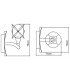 Wall Lamp Switched 1 Light G9, Satin Nickel - 2