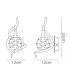 Wall Lamp Switched 1 Light G9, Polished Brass - 2
