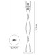 Floor Lamp 2 Light G9, Polished Chrome - 2