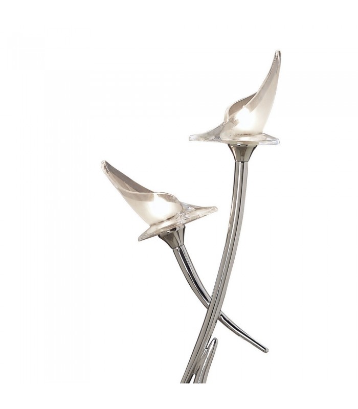 Table Lamp 2 Light G9, Polished Chrome - 4