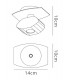 Ceiling 1 Light G9, Polished Chrome - 2