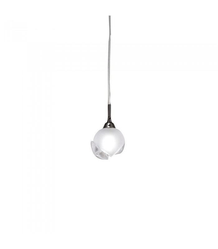 Ceiling Pendant 1 Light G9, Black Chrome - 4