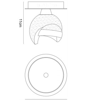 Ceiling 1 Light G9, Polished Chrome - 2