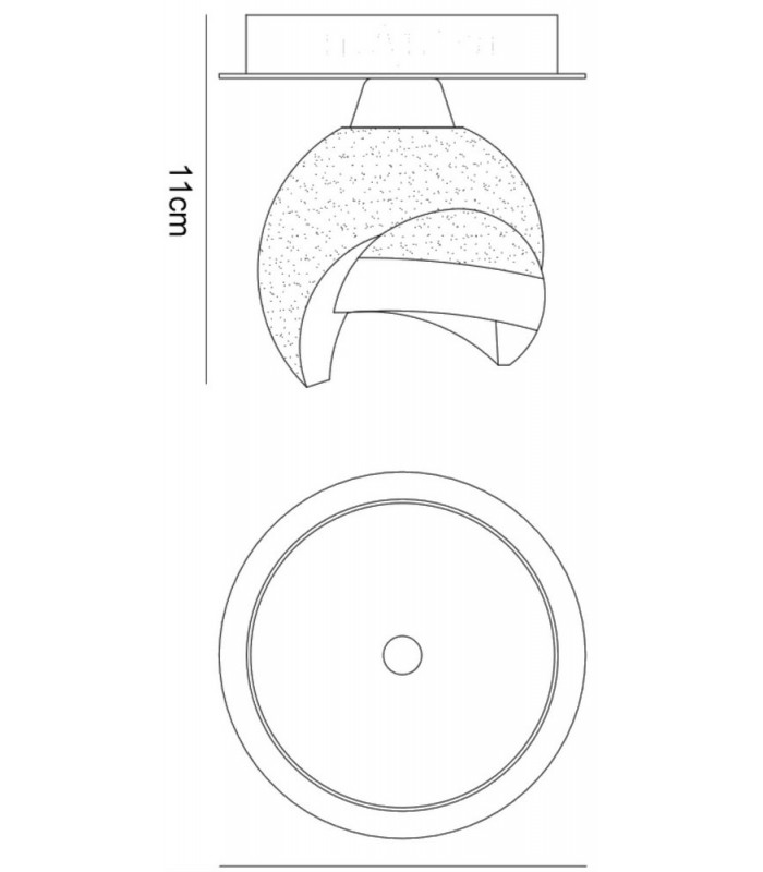 Ceiling 1 Light G9, Polished Chrome - 2