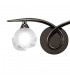Wall Lamp Switched 2 Light G9, Black Chrome - 3