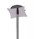 Telescopic Semi Flush Convertible 4 Light G9, Polished Chrome - 5